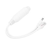 Splitter POE Iniettore Splitter POE impermeabile Adattatore POE 48 V a 12V per telecamera IP Uso interno esterno con kit copertura antipioggia
