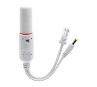 Splitter POE, splitter POE per fotocamera - Splitter POE per fotocamera esterna | Esegui la telecamera su un unico cavo di rete, trasmissione del segnale, separatore POE per la scuola e la porta en