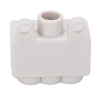 Splitter Principale Ad Alta materiali ausiliari elettrici morsetti Potenza da 4 Pezzi 400 V 60 A Connettore Terminale a Vite Bianco Connettori Riutilizzabili Universali per Cavi a T per Cablaggi