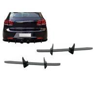 Splitter prolunga paraurti posteriore per diffusore per VW Golf 6 R20 08-13-most