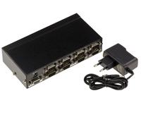 SPLITTER RS232 - 8 Porte - Duplica Un Segnale Seriale Verso 8 Uscite Identiche