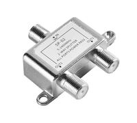 Splitter SAT/BK, 5-2400 MHz, splitter satellitare a 2 vie (2 vie) per TV e radio, HDTV/UHD 4K, DVB-S/S2, DVB-T/T2, DVB-C/C2, SAT Splitter 2 uscite