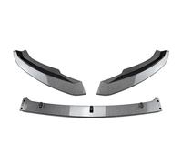 Splitter Spoiler 3 Pz Auto Paraurti Anteriore Lip Splitter Diffusore Body Kit Spoiler Guard Gloss Nero Accessori Per Skoda Per Superb B8 2016-2018(Carbon Fiber Color)
