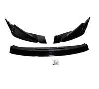 Splitter Spoiler 3Pcs Paraurti Anteriore Labbro Diffusore Spoiler Splitter Gloss Nero ABS Kit Corpo Vettura Tuning Per BMW Per M3 G80 Per M4 G82 2021-2024+(Gloss Black)