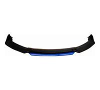 Splitter Spoiler 4 Pezzi Paraurti Anteriore Labbro Spoiler Modificato Parti Esterne Sotto Messa A Punto Per Seat Ibiza 2008-2017(Blu)