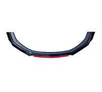 Splitter Spoiler 4PCS Paraurti Anteriore Diffusore Lip Splitter Nero Anti-Collisione Refit Per Il VECCHIO Per Mazda 6 M6 Spoiler 2003-2013(Glossy Black Red)