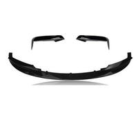 Splitter Spoiler Anteriore Per La Serie 3 Per F30 2012-2018 Spoiler Inferiore Paraurti Anteriore Striscia Svasata Copertura Fendinebbia Cornice Di Finitura(Glossy Black)