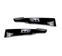 Splitter Spoiler Auto Coppia Spoiler Anteriore Paraurti Labbro Splitter Accessori Ricambio Per Modifiche Auto Compatibile Con Paraurti E90 E91 335i 328i LCI M-Tech(Glossy Black)