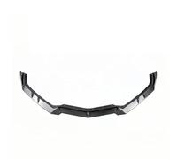 Splitter Spoiler Auto Paraurti Anteriore Lip Spoiler Splitter Carbon Look Nero Lucido Per Chevrolet Per Corvette C8 2 Porte Z51 Stingray STG 3 2020-2024(Aspetto in fibra di carbonio)