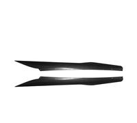 Splitter Spoiler Carbon Look Nero Lucido Minigonne Laterali Estensione Splitter Parafango Per Chevrolet Per Corvette C8 2 Porte Z51 Stingray STG 3 2020-2024(Glossy Black)