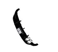 Splitter Spoiler Diffusore Paraurti Posteriore Per Polo MK5 6R 2009-2014 | Protettore Car Styling Spoiler del bagagliaio