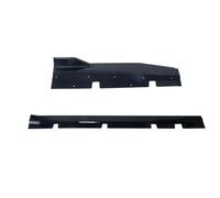 Splitter Spoiler Gonna Laterale Spoiler Estensione Diffusore Splitter Nero Lucido Fibra Carbonio Look Per Dodge Per Charger Widebody Performance 2015-2024(Glossy Black)