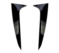 Splitter Spoiler Paraurti 2 Pezzi Adesivi Spoiler Laterale Lunotto Posteriore Auto Splitter Per Canard Coda Laterale Kit Carrozzeria Ala Nero Lucido Compatibile Con X4 G02 2019-2025