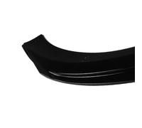 Splitter Spoiler Paraurti Anteriore Spoiler Labbro Fibra Carbonio Look/Nero Lucido Diffusore Inferiore Splitter Lama Protetor Guard Kit Per A3 8P 2008-2012(Glossy Black)
