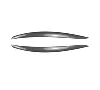 Splitter Spoiler Paraurti Compatibile Con 3 E90 M3 E92 E93 2005 2006 2007 2008 Spoiler Per Auto Fari Sopracciglia Lampada Palpebre Palpebre Copertura Adesivo Palpebre(Carbon Look)