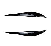 Splitter Spoiler Paraurti Compatibile Con 3 F30 F31 318i 320i 2012 2013 2014 2015 2016 2017 2018 Spoiler Auto Lato Anteriore Sopracciglio Palpebra Rivestimento Adesivo(Glossy Black)