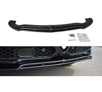 Splitter Spoiler Sottoparaurti Lama Anteriore Tuning Stelvio Nero Lucido