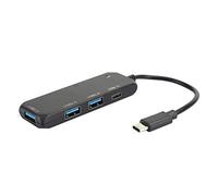 Splitter USB a 4 Porte Ultra Speed A con Design OMIC per PC per Laptop, Tipo C Compatibile