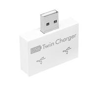 Splitter USB portatile | Convertitore di ricarica multi-porta | Strumento di espansione di ricarica Plug and Play per casa, auto, scuola e viaggi