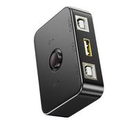 Splitter - Usb Printer Sharing Hub | Usb C Selector Switch | Selector Dock For Control Rooms, Video Meetings, Consoles, Workstations, Studio Recording, Classroom Display, Live Streaming