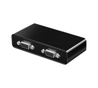 Splitter VGA schermo 1 in 2 ingresso uscite Espansione multischermo(1x2 Micro Power Cable)