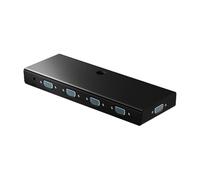 Splitter VGA schermo 1 in 2 ingresso uscite Espansione multischermo(1x4 Power Adapter)