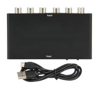 Splitter video Sharp Visual Image Component, Plug and Play per un design intuitivo, custodia in metallo, supporta la conversione da analogico a