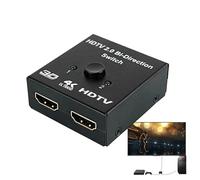 Splitter video, splitter del segnale video | Duplicatore di visualizzazione 1 ingresso 2 Uscite | Adattatore interruttore video duplicatore display risoluzioni, duplicatore del distributore