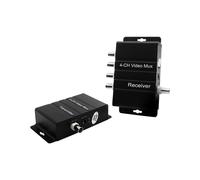 Splitter Video un 4 Canali, Multiplexer Video CCTV un 4 Canali, Splitter Video con Processore Quadruplo un Colori Analogico