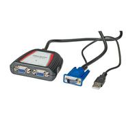 VALUE Video Splitter VGA Portatile, Uscita Doppia 250 MHz