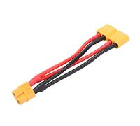 Splitter Y a Doppia Estensione XT60, Cavo di Collegamento Batteria Parallela Anticorrosione XT60 Portatile Ad Alta flessibilità per Batterie RC