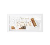 Splosh Scatola dei ricordi personalizzata per il 50° compleanno, regalo sentimentale per il 50° compleanno per donne e scatola dei ricordi personalizzata per ogni occasione speciale, decorazioni per