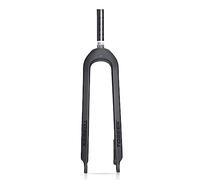splumzer 1-1/8" 26/27.5/29" 3K T800 MTB Forcella con Freno a Disco Fisso Full Carbon Tubo Dritto Senza Filettatura da 28,6 mm Forcella Anteriore per Mountain Bike Super Leggera (26 Pollici)