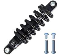 splumzer Ammortizzatore Posteriore per Mountain Bike Ammortizzatore Posteriore per Bicicletta Biliare, Molla Elicoidale Nera, Senza Smorzamento(Eye-to-Eye 190mm Spring Rates 1000Lbs)