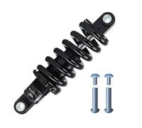 splumzer Ammortizzatore Posteriore per Mountain Bike Ammortizzatore Posteriore per Bicicletta Biliare, Molla Elicoidale Nera, Senza Smorzamento(Eye-to-Eye 165mm Spring Rates 550Lbs)