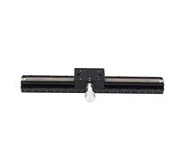 SPLWX25 - L200 X - Axis Manual Linear Stage | 200mm Dovetail Slide Platform Replacement for Misumi XLWG200 | Accurate Gear Rack Drive for Microscopes/Optical Instruments