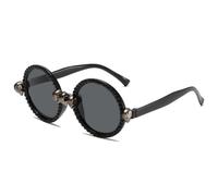 SPOAVGYZ Retro Gothic Skull Sunglasses Fashion Party Halloween Luxury Crystal Punk Sunglasses Men Women Unique Decoration Glasses