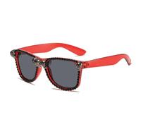SPOAVGYZ Retro Gothic Skull Sunglasses Fashion Party Halloween Luxury Crystal Punk Sunglasses Men Women Unique Decoration Glasses
