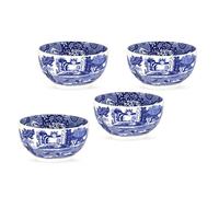 Spode blu italiana DIP Bowls 10,8 cm set di 4