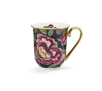 Spode Creatures of Curiosity - Tazza da 0,34 l, colore: Nero