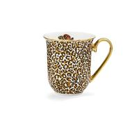 Spode Creatures of Curiosity - Tazza da 0,34 litri, motivo: leopardo