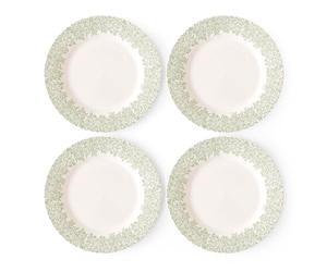 Spode Morris and Co - Piatto piano 28 cm, set da 4