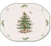 Spode Piatto ovale scolpito di Natale, multicolore, (1536982), 36 centimetri