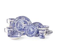 Spode - Set di stoviglie italiane blu, 20 pezzi