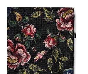 Spode Tovaglia Creatures of Curiosity, 100% cotone, 140 x 180 cm, colore: Nero