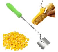 Spogliarello per pelapatate di mais - Utensile da cucina in acciaio | Planner multifunzione per una facile rimozione del kernel | Utensili da cucina durevoli per appartamenti a casa | Strumento