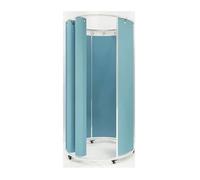 Spogliatoio mobile con ruote, camerino indipendente, forte tasso di ombreggiatura, telaio robusto e stabile, tenda divisoria privacy