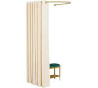 Spogliatoio Negozio di Abbigliamento Cameriato - Spogliatoio A Forma di U per La Tutela della Privacy E Divisorio per Ufficio Centro Commerciale, D, 90 * 90CM