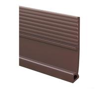 Spogliatoio per porte in TPE per evitare perdite d'aria, riduce l'inquinamento acustico (marrone)