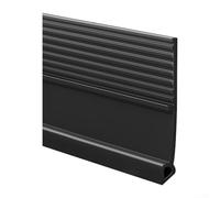 Spogliatoio per porte in TPE per evitare perdite d'aria, riduce l'inquinamento acustico (nero)